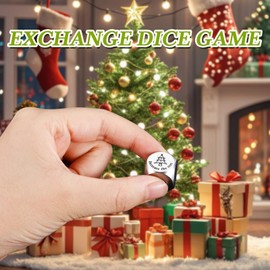 Stuffers Stocking Stuffers for Adults Santa Swap Gift Exchange Dice Gift Exchange Dice Exchange Dice Game Stocking What to Do Dice Gag Gifts Funny Adult Christmas Dice for Women