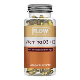 VITAMINA D3  VITAMINA K2  ACEITE DE OLIVA  EXTRACTO DE BAYA DE SAUCO  90 CÁPSULAS DE 500 MG CU                                                        