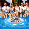 Floating Pool Game Table,Swim Pool Inflatable Card Game Table -