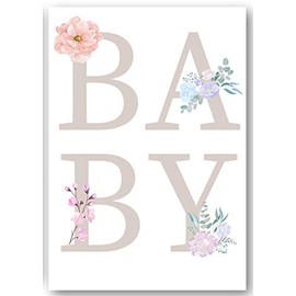 Second Ave Baby Girl Newborn Baby Congratulations Card