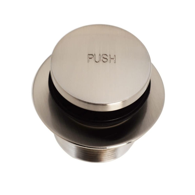 Westbrass R93-2-07 1-1/2" Coarse Thread Tip-Toe Bathtub Drain Trim Set