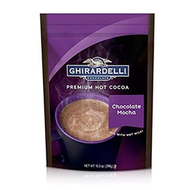 Ghirardelli Chocolate Mocha Premium Hot Cocoa, 10.5 Oz, 6Count