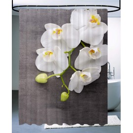 Sanilo, Shower Curtain, Many Beautiful Shower Curtains to Choose from, High-Quality 12 rings, waterproof, anti-mould effect., Pretty, 180 x 200 cm