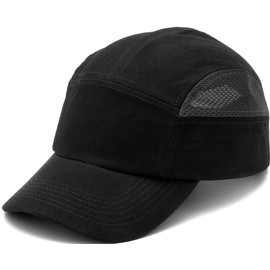 Pyramex Safety HP50011 HP500 Baseball Bump Cap, Black & Gray