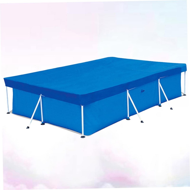 MERRYHAPY Frame Pools Rain Cover Waterproof Tarp Pe Pool Cover