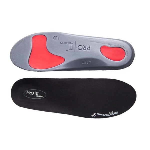 PRO 11 WELLBEING PRO-Active Sports Orthotic Insoles Arch Support Plantar Fasciitis UK 7/8