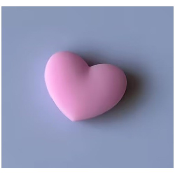 Jinshining Fluorescent Pink Heart Shape The Heart Shape Tennis Racket