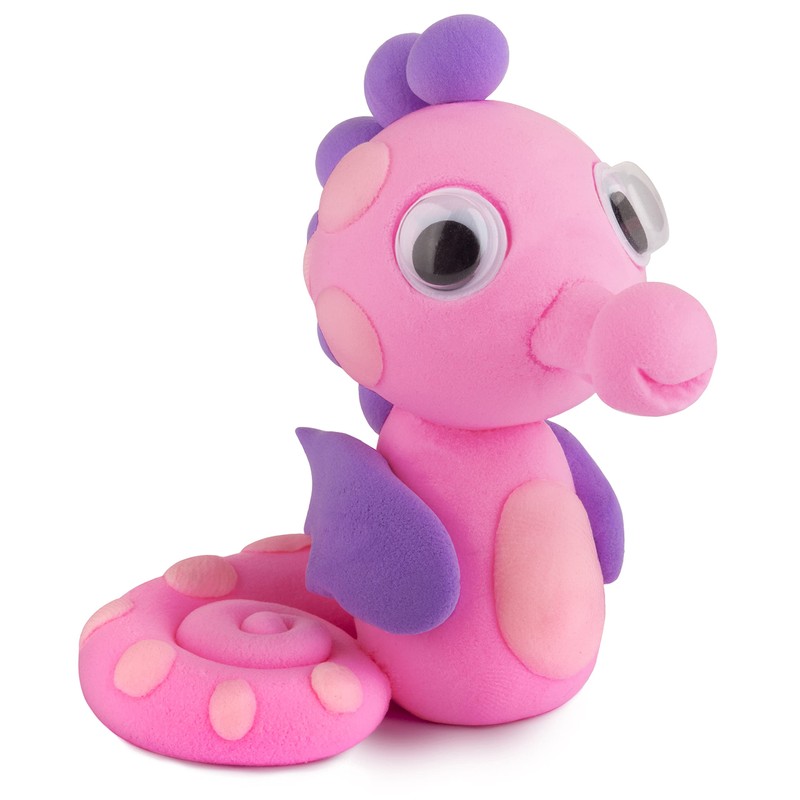 Clay Pals Seahorse - Easy Sculpt Fun Fast Air Drying