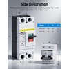 DIHOOL Heavy Duty Battery Disconnect Switch, 300 Amp DC Circuit