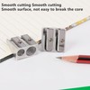 4 Pieces Magnesium Pencil Sharpener Survival Magnesium Pencil Sharpener Double