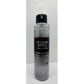 Generic Midnight Spell Diamond Shimmer Mist Spray 4.9 Ounce, Black, Gold, and Silver