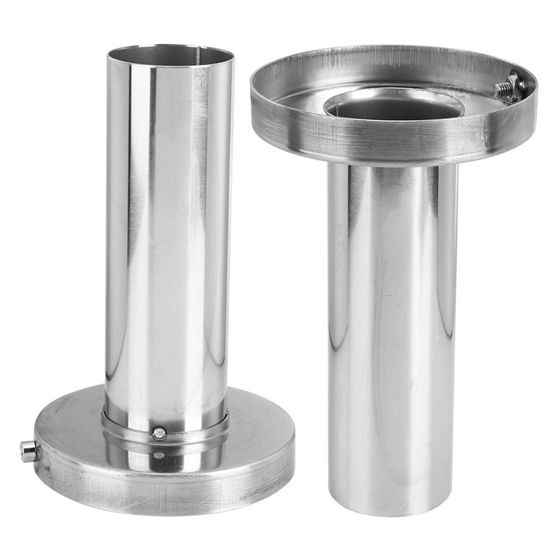 Car Modification Accessories Universal Stainless Steel Removable Muffler Silencer (3.5in)