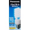 パナソニック 電球形蛍光灯 パルックボール 電球100W形相当 口金直径26mm クール色 EFD25ED20E