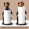 Cat Paper Towel Holder Countertop, Farmhouse Paper Towel Holder Stand