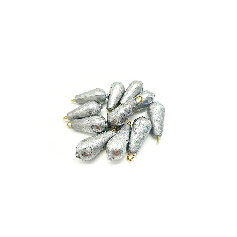 WakyaJig Eggplant Weights (No. 7), Pack of 11