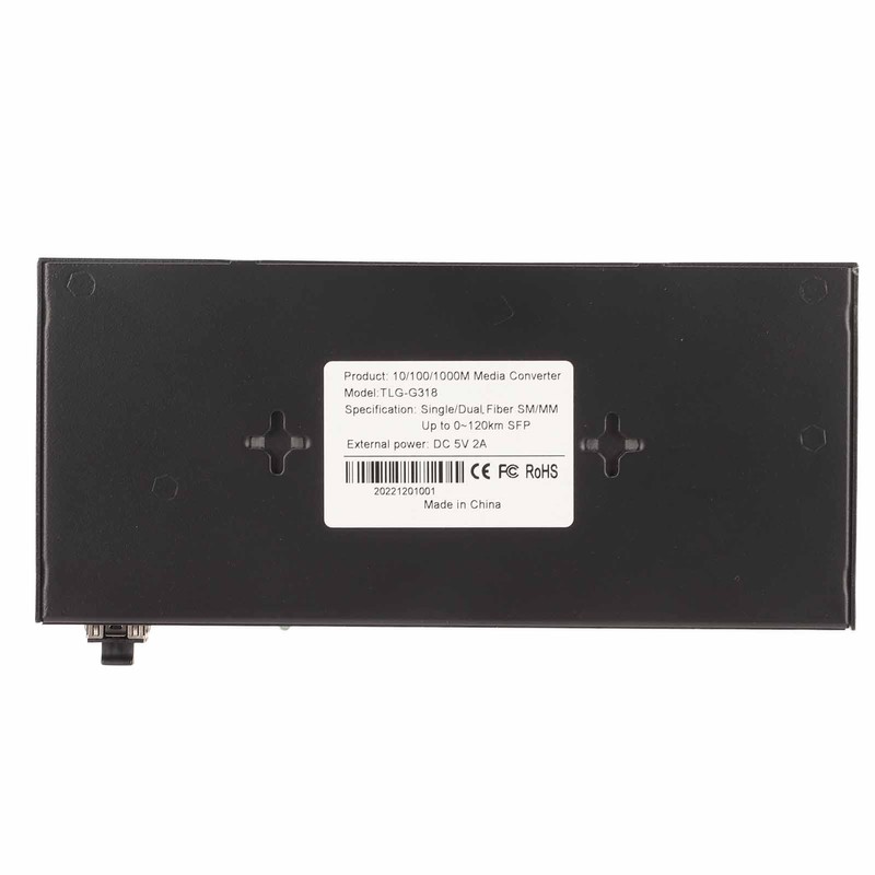 Fiber Ethernet Media Converter 1 Optical Port 8 Electrical Port
