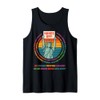 Vintage Liberty Statue Hands Off Freedom Protest Retro Tank Top