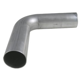 5" OD 90 Deg. 6061 Aluminum Mandrel Bend, 16 Gauge - 6" Radius, 6" Leg x 14" Leg
