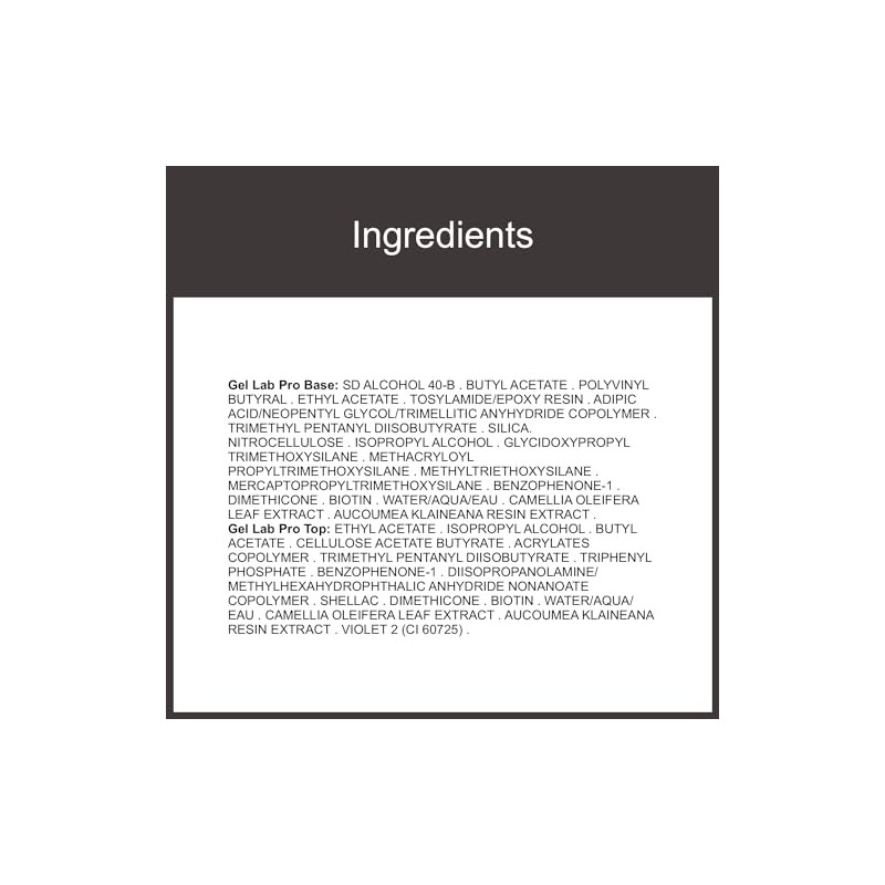 Deborah Lippmann Gel Lab Pro Duo Nail Coat, 2 Piece