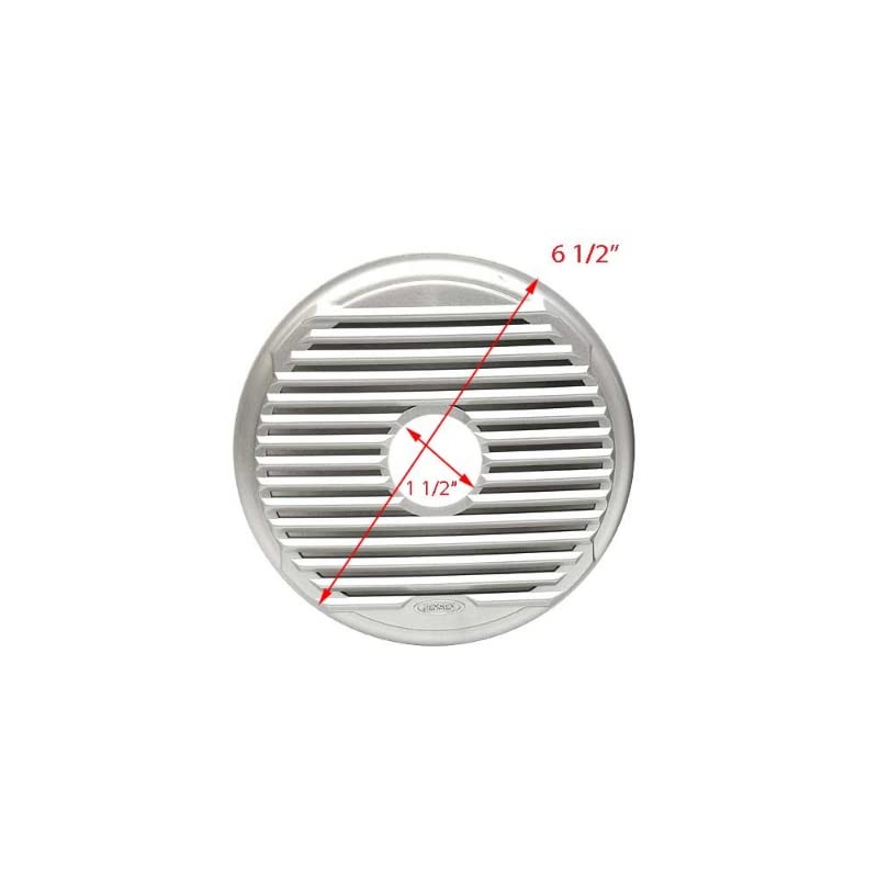 Jensen Audio Boat Speaker Grille Cover | 6.5 Inch Gray