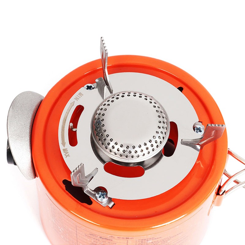 Portable 2000W Gas Heater Outdoor Camping Stove Heating Cooker for