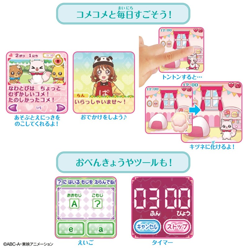 Delicious Party Pretty Cure Heart Cure Watch & Heart Fruit
