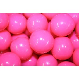 Bayside Candy 1" Large Gumballs - Colored Gumball Collection - Pink 2LB