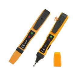 VONOTO Voltage Tester/Non-Contact Voltage Tester with Flashlight, Buzzer Alarm (2, with Flashlight Buzzer Alarm)