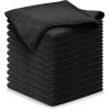 USANOOKS Microfiber Cleaning Cloth - 12Pcs 12.5x12.5 inch High Performance
