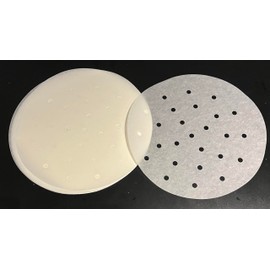 Air Fryer Liners - Disposable Non-Stick Parchment Paper - for Most Fryers (20 cm Round - 50 Pack)