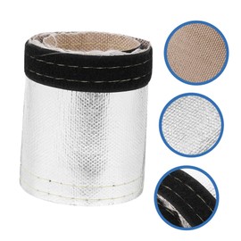 Gatuida 5pcs Fuel Line Heat Shield Sleeve Insulation Roll for Automotive Wire Heat Shield