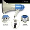 Champion Sports Megaphone with Siren, Wrist Strap, 1200 Yard Range