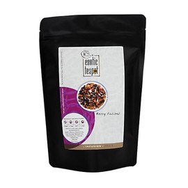 The Exotic Teapot – Supreme Berry Fusions, 200g Resealable Pouch, Raspberry & Apple Loose Fruit Tea