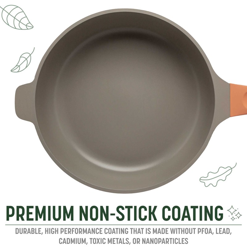 Goodful All-in-One Pan, Multilayer Nonstick, High-Performance Cast Construction, Multipurpose Design