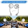 VekAuto 1set Motorcycle Rear View Mirrors Handlebar Mirrors Universal Adjustable