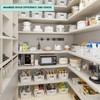Plastic Storage Basket for Organizing 12 Pack Small Storage Bins