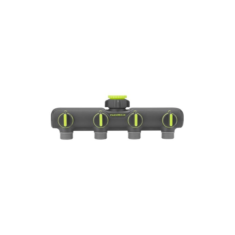 Flexzilla 4-Way Hose Splitter, ZillaGreen™