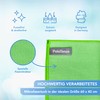 PoloTenze Set of 2 Premium Microfibre Drying Towels, Waffle Towels,