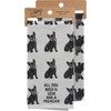 Kitchen Towel - Love And A Frenchie