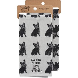 Kitchen Towel - Love And A Frenchie