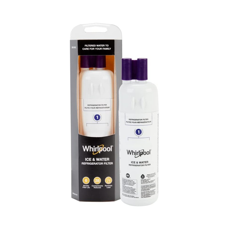 Whirlpool Refrigerator Ice and Water Filter 1 - WHR1RXD1, Single-Pack,