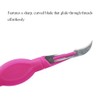HAHIYO Pink Seam Ripper Ergonomic Grip Thread Stitch Remover Tool
