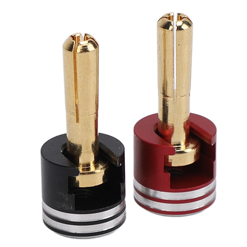 Heatsink Bullet Plug Grip Aluminium Alloy and Copper Banana Plug