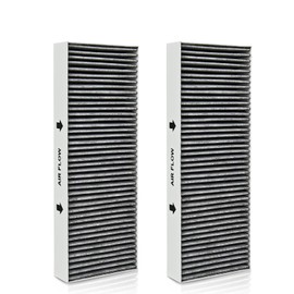 NRP Activated Carbon Filter Fits BORA Basic Cooktop BAKFS and GP4 Extractor Hood (BHU/BIU/BFIU) Replacement Filter Accessories, Pack of 2