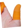 IWOWHERO Disposable Thickened Latex Protective Covers Skid Fingertip Guards S