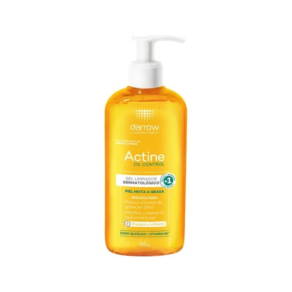 Darrow Actine Oil Control Gel Limpiador 240g