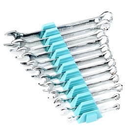 Modular Wrench Holder Tool Box Drawer Organization Solution Magnetic Modular Wrench Organizers For Tool Drawers, green, 54cm