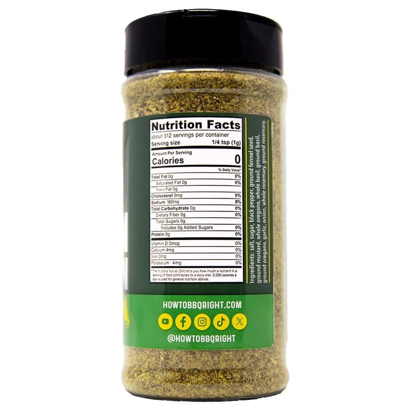 Malcom's Italian Stallion Seasoning | Italian Seasoning for pizza, pasta,