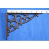 6 - Decorative Cast Iron Shelf Bracket, Victorian Scroll Design,
