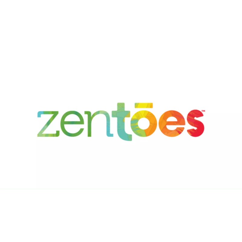 ZenToes Toe Corrector Bunion Straightener 4 Single Loop Spacers Separators